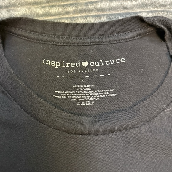 Black Cosmic Cowgirl Graphic crop Tee size XL - Picture 4 of 4